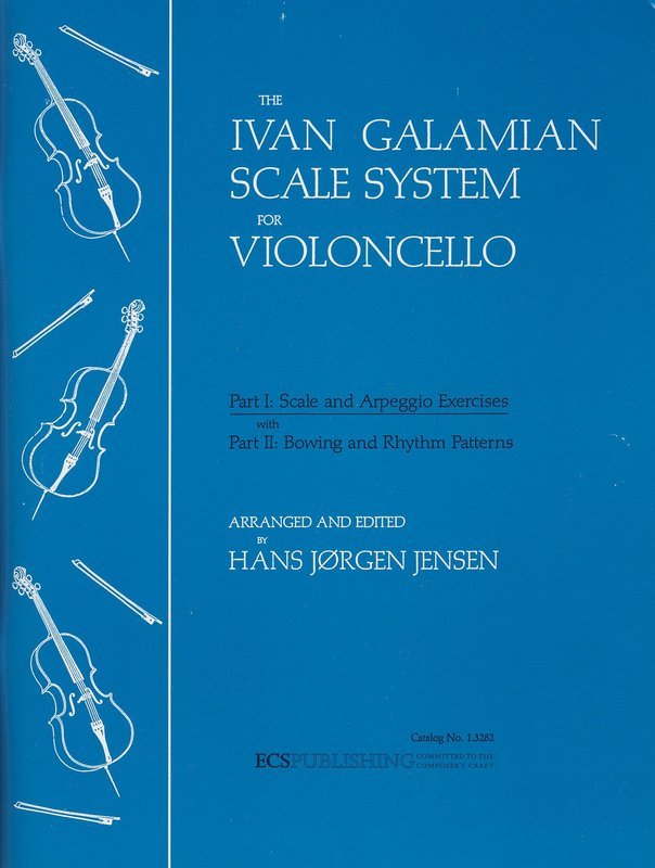 Scale System for Cello Galamian, Book 1 cellissimo!