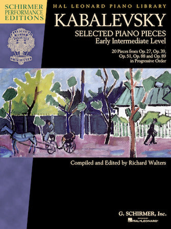 Kabalevsky - Selected Piano Pieces, Elementary-Upper Elementary (Schirmer Perf. Ed)