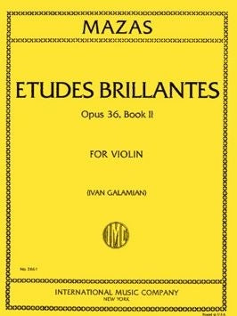 Studies op 36 BK 2 , Violin  - Mazas  (EMB)