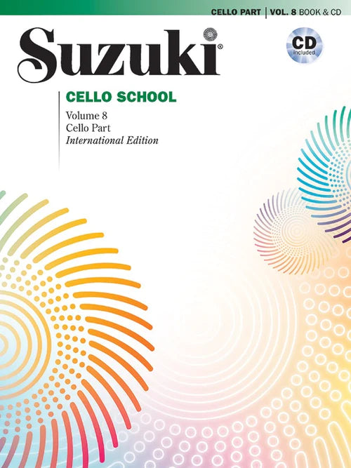 Suzuki Cello Book 8 BK/CD (International Ed)