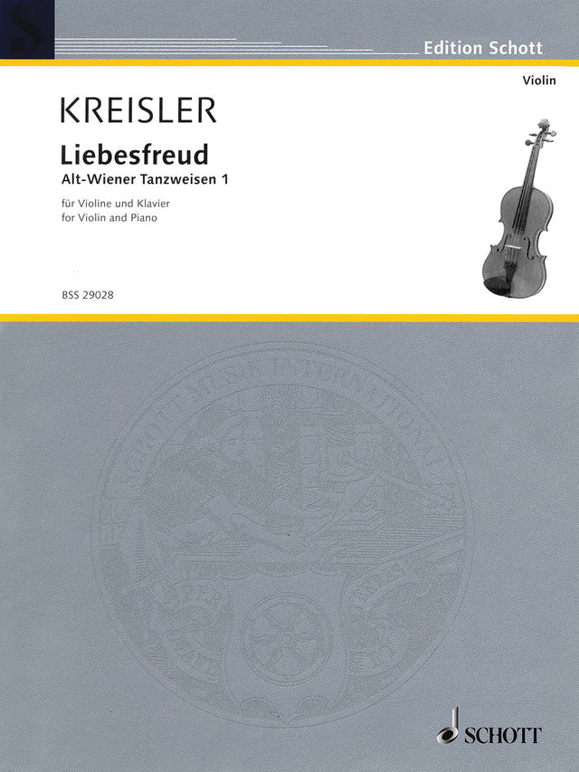 Kreisler: Liebesfreud + Liebesleid arr Birtel [Viola+Piano] (Schott)