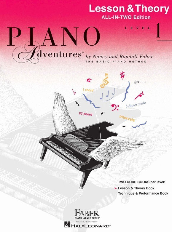 Piano Adventures - All in Two Lesson/Theory/ADL Book 1