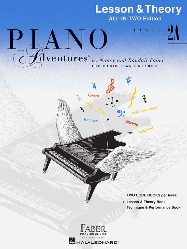 Piano Adventures - All in Two Lesson/Theory/ADL Book 2A