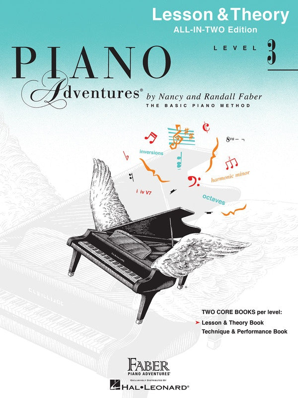 Piano Adventures - All in Two Lesson/Theory/ADL Book 3