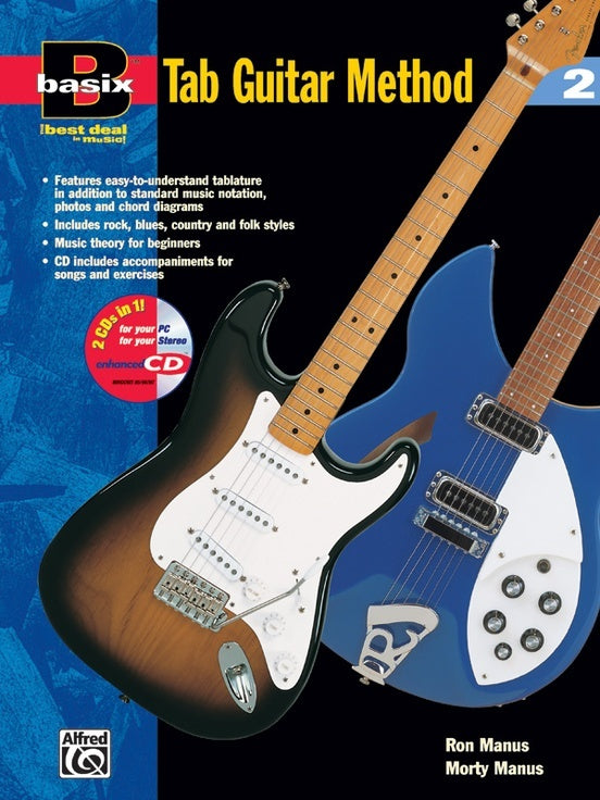 Basix Tab Guitar Method Book 2