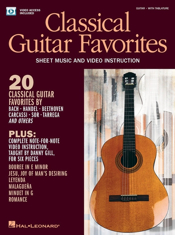 Classical Guitar Favourites [Notes and Tab]