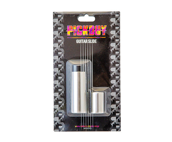 Guitar Slide - Steel Pickboy, 2-pack 60mm+30mm