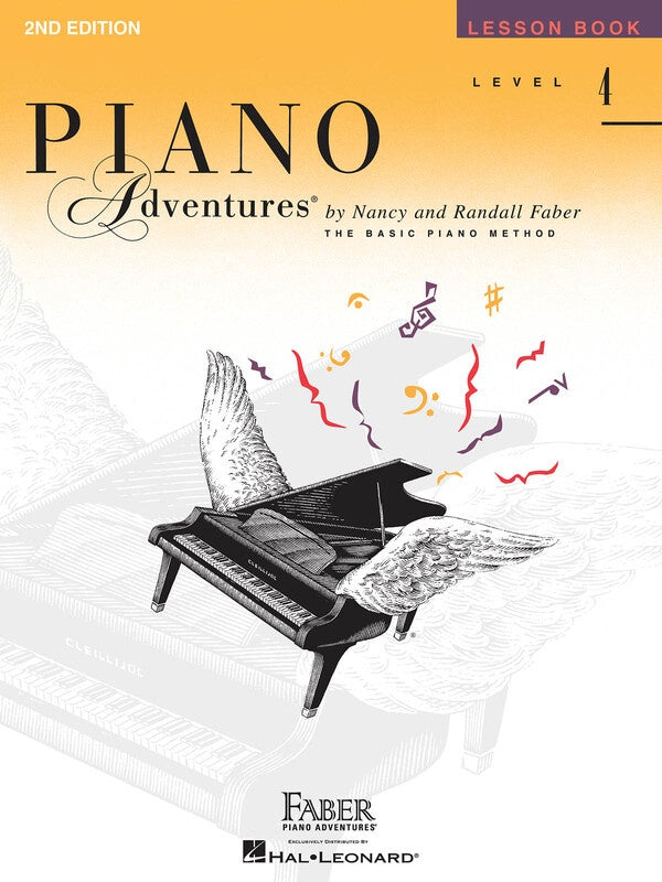 Piano Adventures Lesson Bk 4 [Book Only]