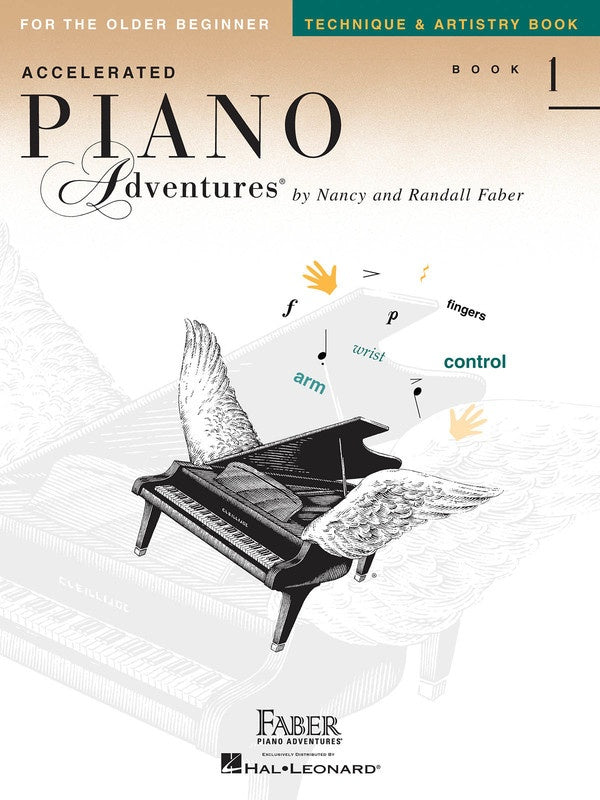 Accelerated Piano Adventures for the Older Beginner Technique+Artistry Book 1