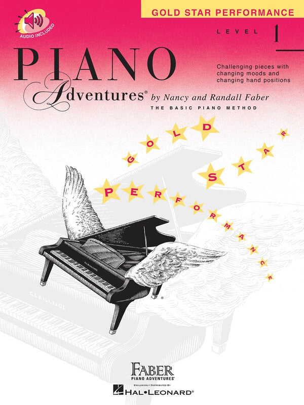 Piano Adventures:  Gold Star Performance BK 1 Book+OLA