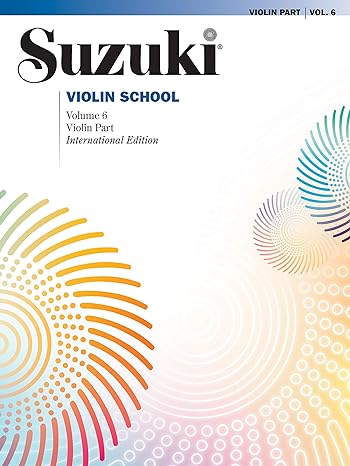 Suzuki Violin: Book 6 Violin Part (International ed.)