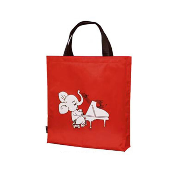 Music Carry Bag Red, Elephant (Tall)