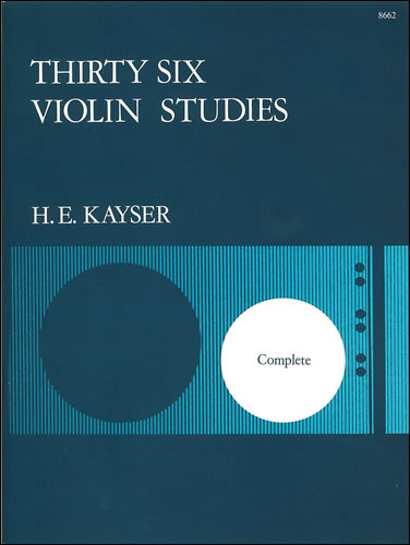 Kayser: 36 Studies op 20 [Violin] (Stainer&Bell)