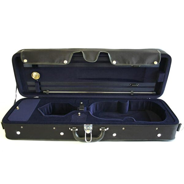 Violin Case TG Oblong Hill Style Black/Blue 3/4