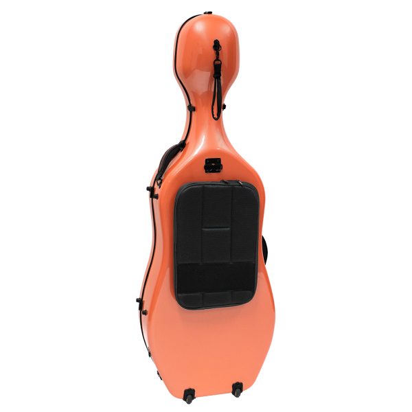 Cello Case: TG Polycarbonate - Burnt Orange