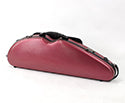 Violin Case: HQ PC 1/2 Moon Brushed Red