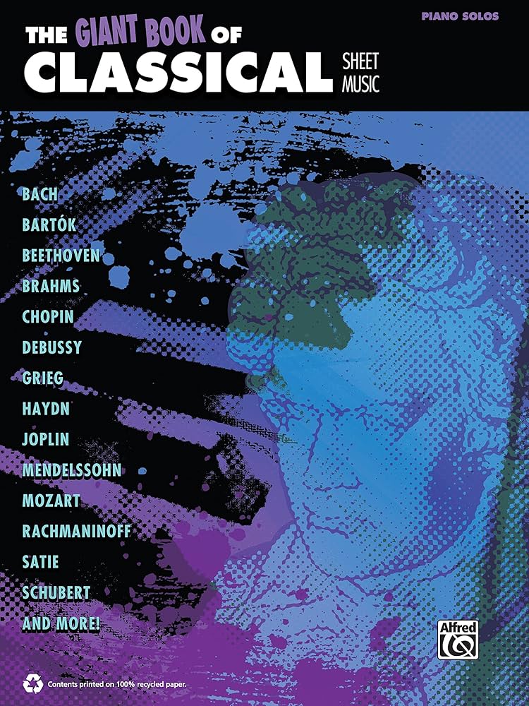 Giant Book of Classical Sheet Music [Easy Piano]