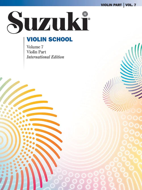 Suzuki Violin Book 7  Book Only