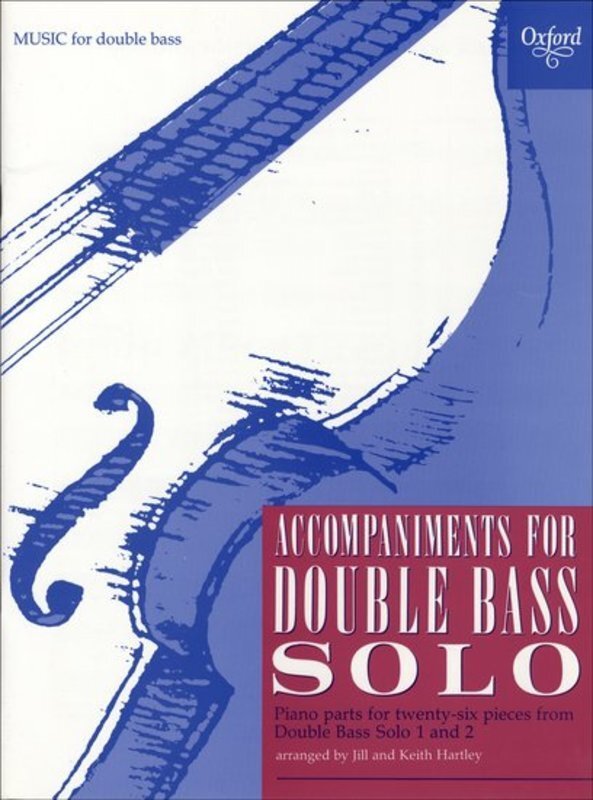 Hartley: Double Bass Solos Piano Accompaniment for Books 1+2