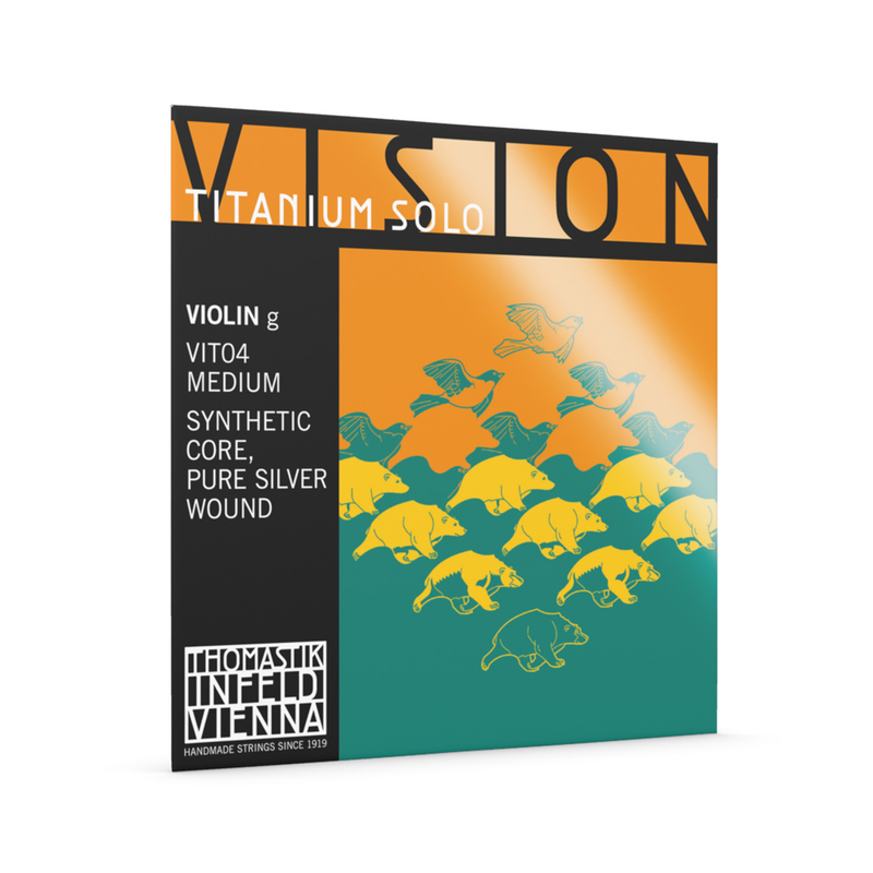 Violin String: Vision Titanium Solo  G 4/4