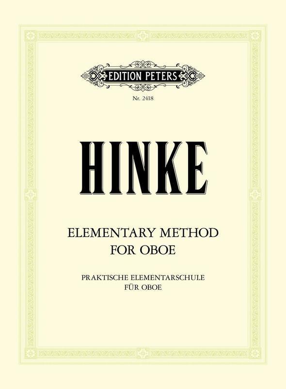 Hinke - Elementary Method for Oboe (Peters)