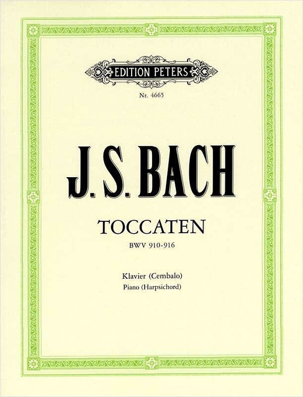 Bach - Toccatas [Piano] (Peters)