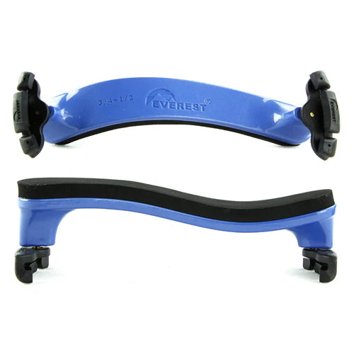 Violin Shoulder Rest - Everest 3/4-1/2 Blue