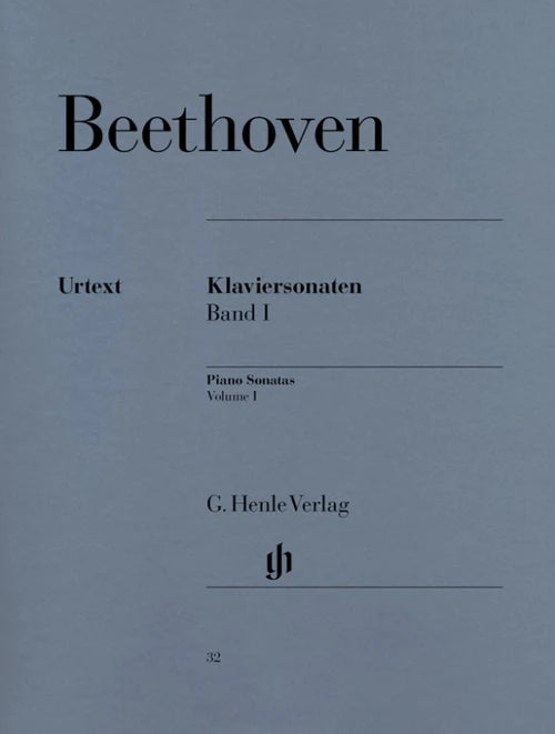 Beethoven: Sonatas Vol 1 [Piano] (Henle Urtext)