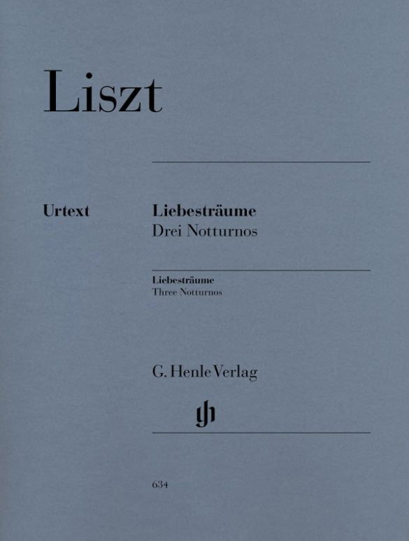 Liszt: Liebestraum 1-3	[Piano]
