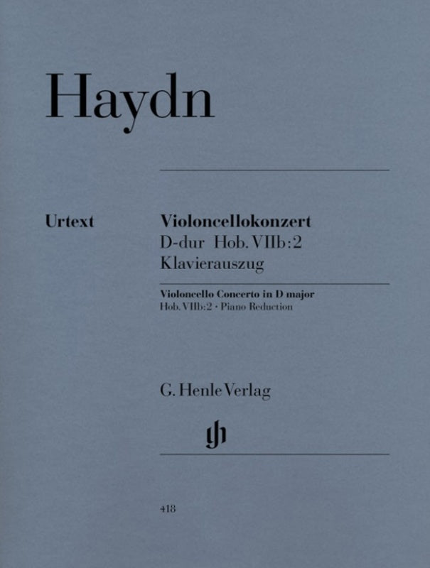Haydn: Concerto D MAJ  [Cello + PIano]	(Henle)