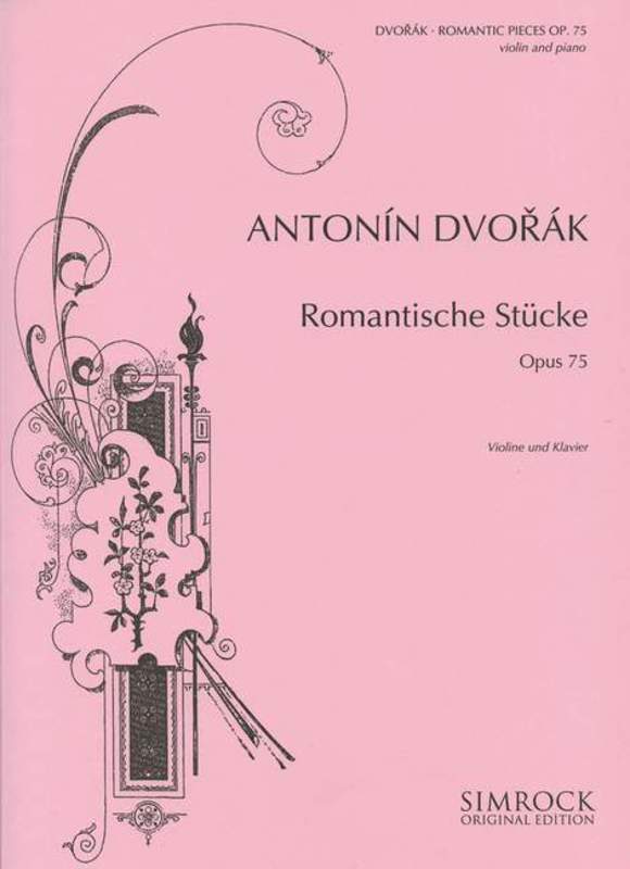 Dvorak: Romantic Pieces op 75 [Violin+Piano] (Simrock)