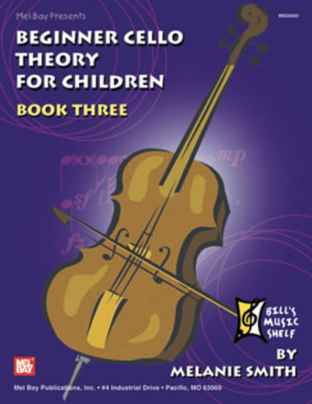 Theory - Beginner Cello Theory for Children Book 3	(Mel Bay)