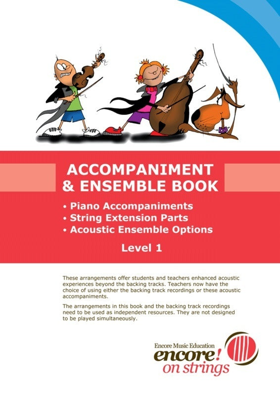 Music Maestros Accompaniment (Encore On Strings) Book 1 [Piano]