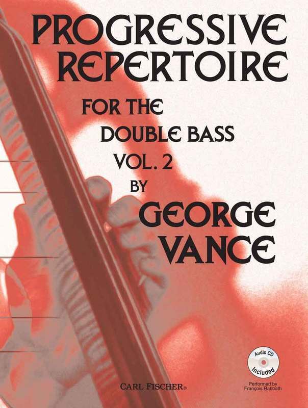 Vance: Progressive Repertoire for Double Bass BK/CD Book 2 Fischer