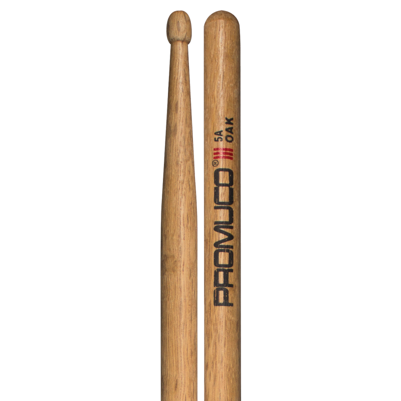 Drumsticks, Pair - Promuco Oak 5A Wood Tip