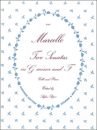 Marcello: 2 Sonatas,  G min, F Maj [Cello+Piano] (Stainer+Bell)