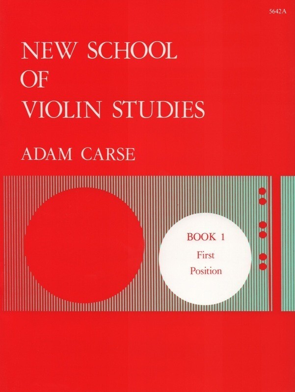Adam Carse: New School of Violin Studies Bk 1  (Stainer+Bell)