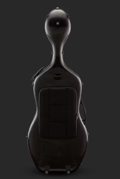 Cello Case: Polycarbonate - Black 4/4