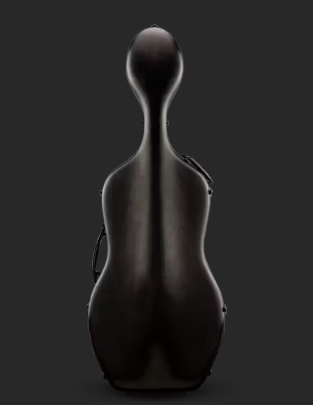 Cello Case: Polycarbonate - Black 4/4