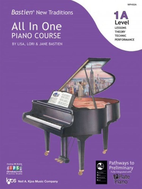 Bastien: New Traditions All in One Piano Course 1A