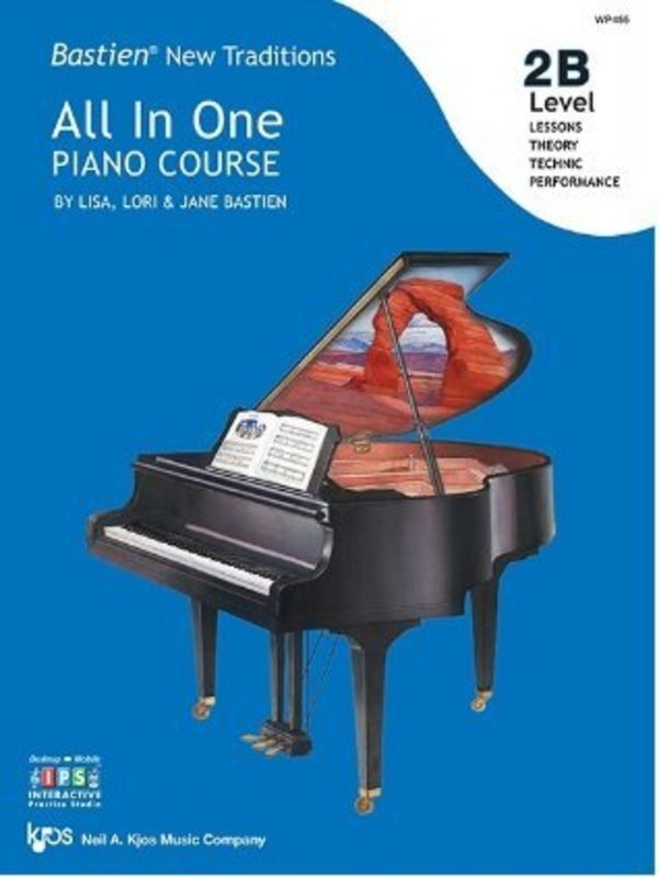 Bastien: New Traditions All in One Piano Course 2B