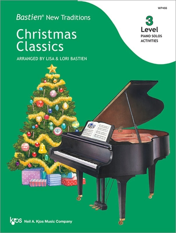 Christmas: New Traditions Christmas Classics Level 3 for Piano - Bastien