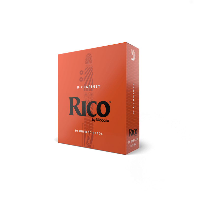 B Flat Clarinet Reeds: Rico 10-Box [3.5]