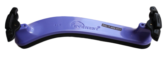 Violin Shoulder Rest - Everest 4/4-3/4 Purple