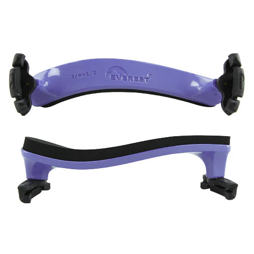 Violin Shoulder Rest - Everest 3/4-1/2 Purple