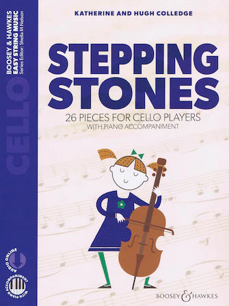 Colledge: Stepping Stones Cello [Book+OLA]