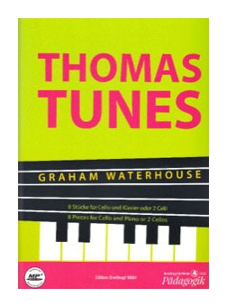 Graham Waterhouse: Thomas Tunes - 8 Pieces [Cello+Piano or 2 Cellos] (Breitkopf)