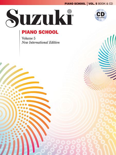 Suzuki Piano BK/CD Vol 5 (International ed.)