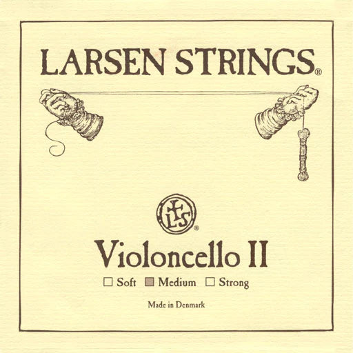 Cello String Larsen Medium D 4/4