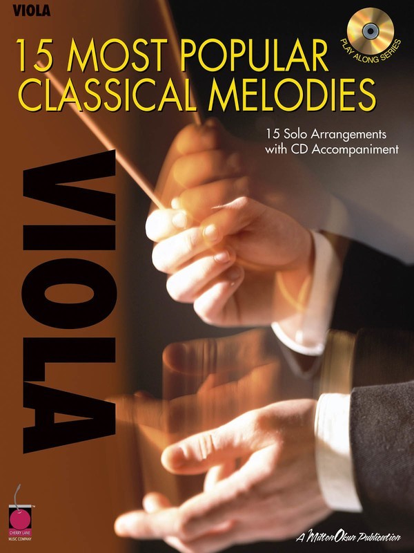 Fifteen Most Popular Classical Melodies Viola BK/CD